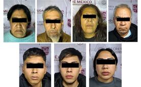 Caen 7 presuntos integrantes del grupo delictivo "La Rosi" en Coyoacán; los señalan de extorsión y venta de droga
