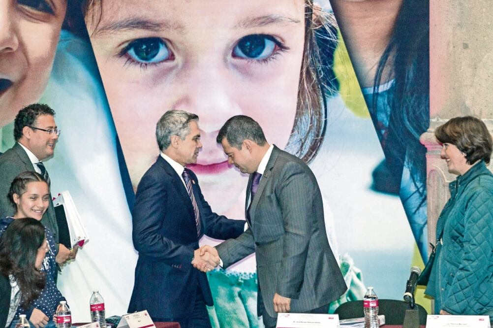 Mancera señaló que otro de sus principales objetivos es evitar que los menores vivan en la calle (ISAAC ESQUIVEL. CUARTOSCURO)