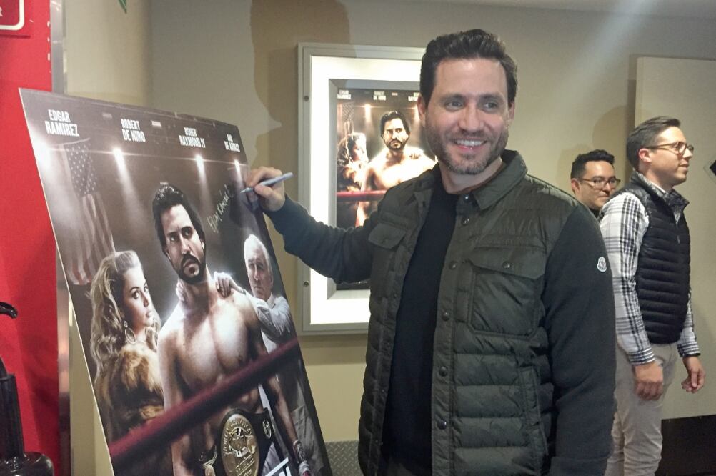 El venezolano Edgar Ramírez incluso vivió con la familia del ex boxeador. (FOTO: ALEJANDRO RODRÍGUEZ. EL UNIVERSAL)