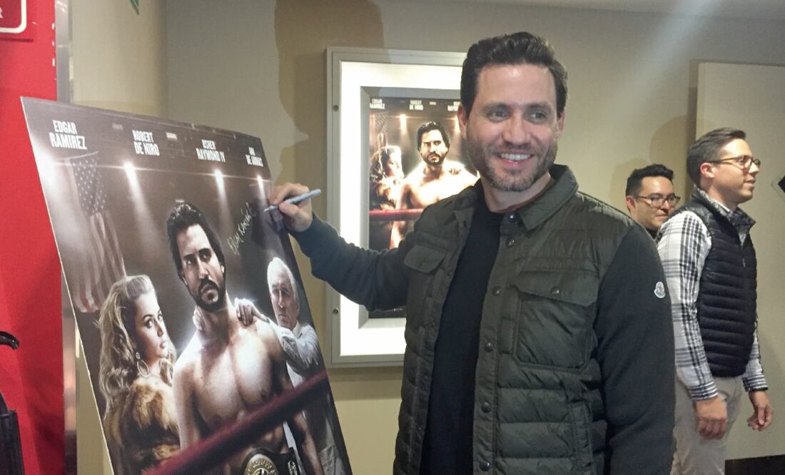 El venezolano Edgar Ramírez incluso vivió con la familia del ex boxeador. (FOTO: ALEJANDRO RODRÍGUEZ. EL UNIVERSAL)