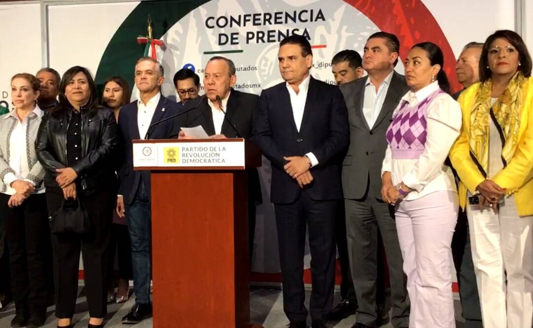 Postura del PRD sobre proceso Frente Amplio / Captura de pantalla