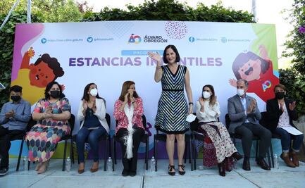 Lía Limón destaca meta de capacidad de atención en estancia infantil en Álvaro Obregón