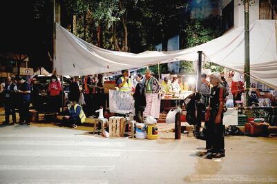 Crónica. Hay signos de vida en derrumbe de la Del Valle
