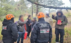 Rescatan a seis senderistas extraviados en el Parque Nacional Izta-Popo; se encuentran ilesos