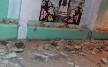 Sismo daña viviendas y edificios públicos en al menos 5 municipios de Oaxaca