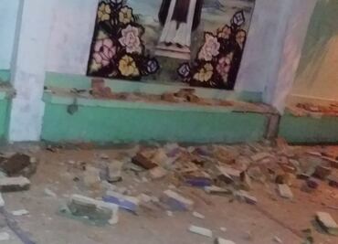 Sismo daña viviendas y edificios públicos en al menos 5 municipios de Oaxaca