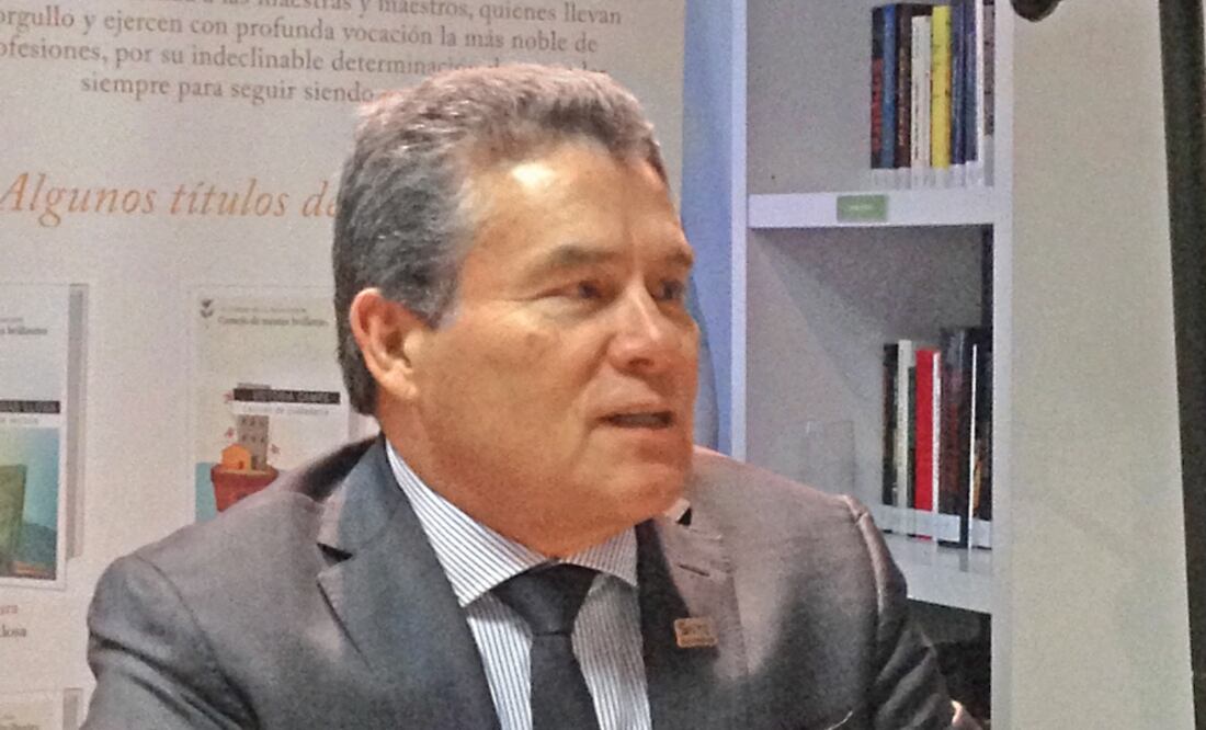 Juan Díaz, presidente del SNTE, asegura que hay que profesionalizar a los docentes de educación pública para incrementar su calidad (ESPECIAL)