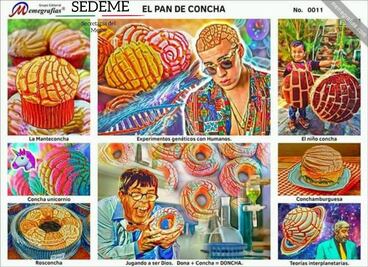 Circula ahora en redes "monografía" del pan de concha