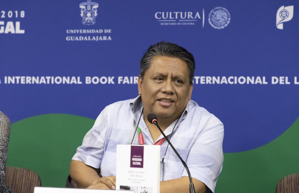 El periodista Jesús Alejo Santiago será reconocido por la FIL Guadalajara.
Foto: FIL Guadalajara, cortesía