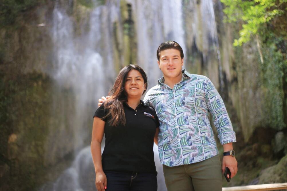 Disparidad. Indira Kempis y Samuel García son compañeros de fórmula en la candidatura al Senado, pero ella ha recibido menos fondos públicos que él (ESPECIAL)