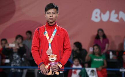 Axel Salas gana bronce en lucha grecorromana en los JO de la Juventud