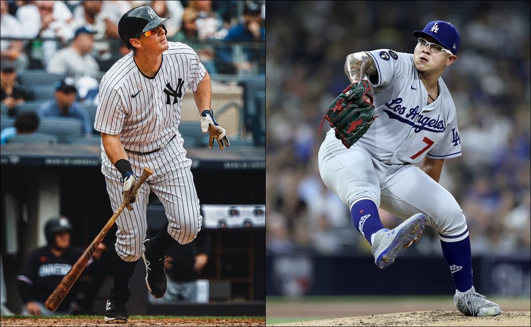Los Yankees de Nueva York y los Dodgers de Los Ángeles / FOTO: ESPECIAL