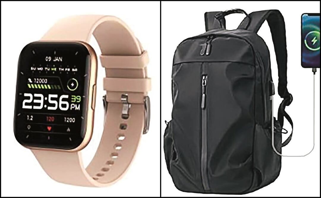 RELOJ INTELIGENTE, MOCHILA. FOTO: Especial.