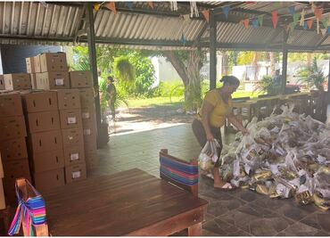 Violencia en Sinaloa: distribuyen despensas en zonas afectadas; desabasto de alimentos se agudiza