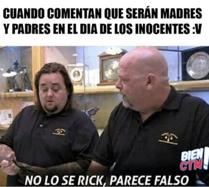 Memes para el Día de los Santos Inocentes