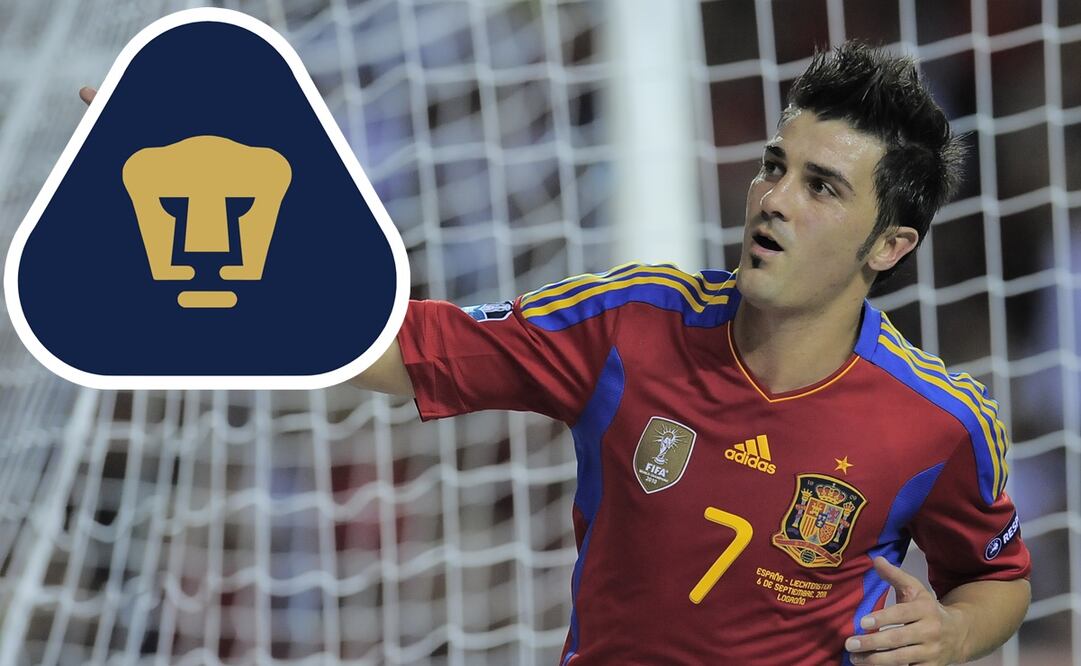 David Villa elogió la nueva camiseta de Pumas / Foto: Especiales