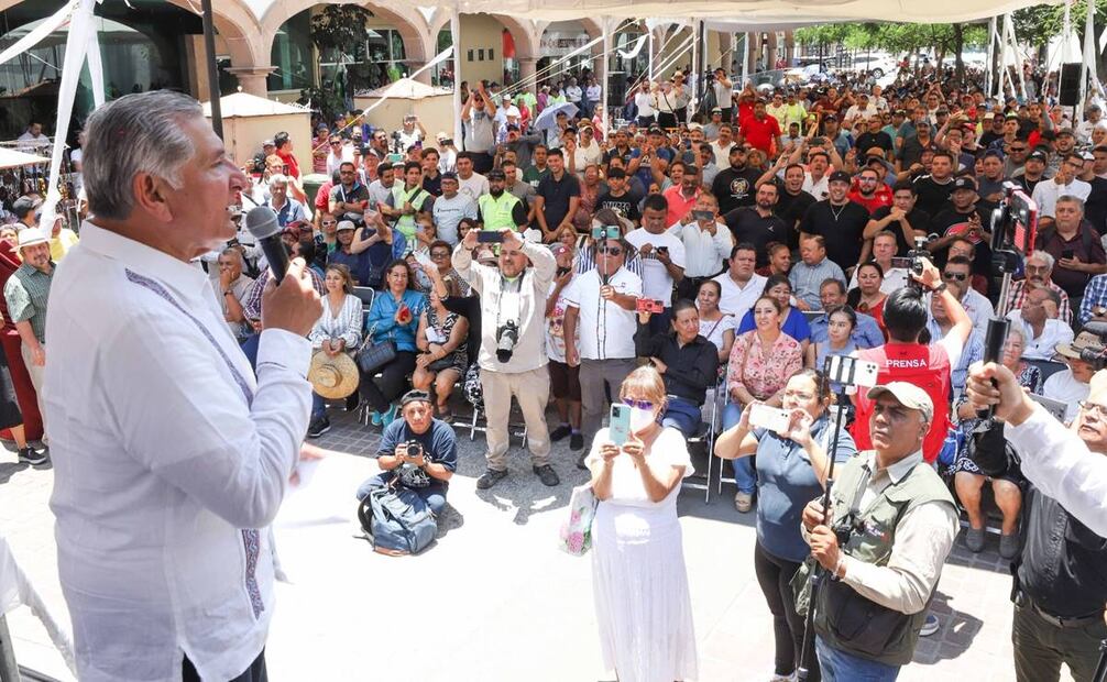 Adán Augusto López de gira por Guanajuato / Foto: Especial