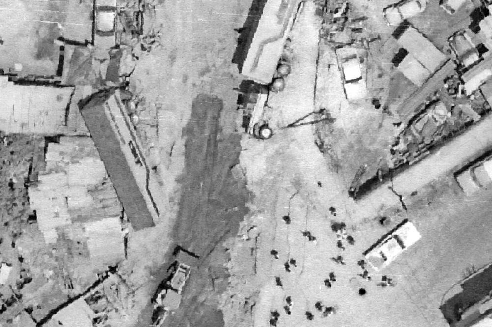 La explosión en Guadalajara ocurrió el 22 de abril de 1992. Un día después, se tomaron imágenes aéreas en un sobrevuelo que realizó la empresa GeoMapa. / FOTO: CORTESÍA IEEG JALISCO