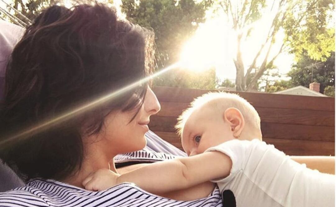 Aislinn Derbez y Kailani. Foto: Instagram