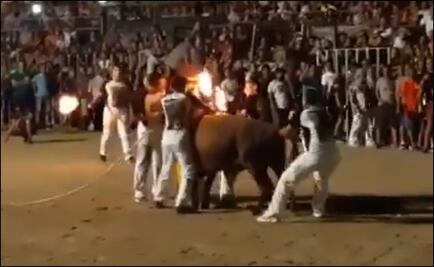 Salvajismo durante una corrida de toros