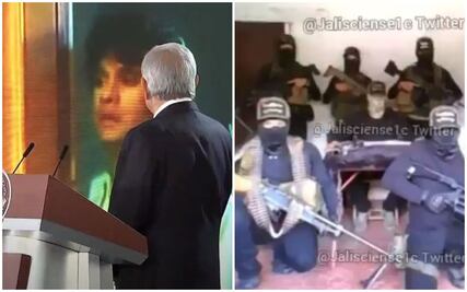 Prensa mexicana, entre canciones de AMLO y amenazas del “Mencho”