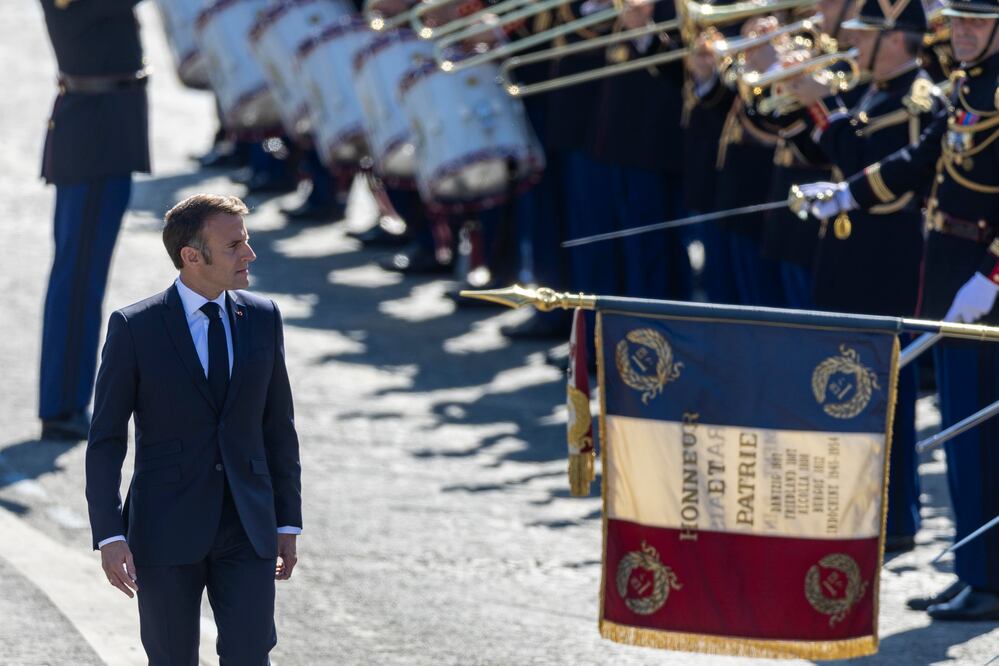 Emmanuel Macron, presidente de Francia. Foto: EFE
