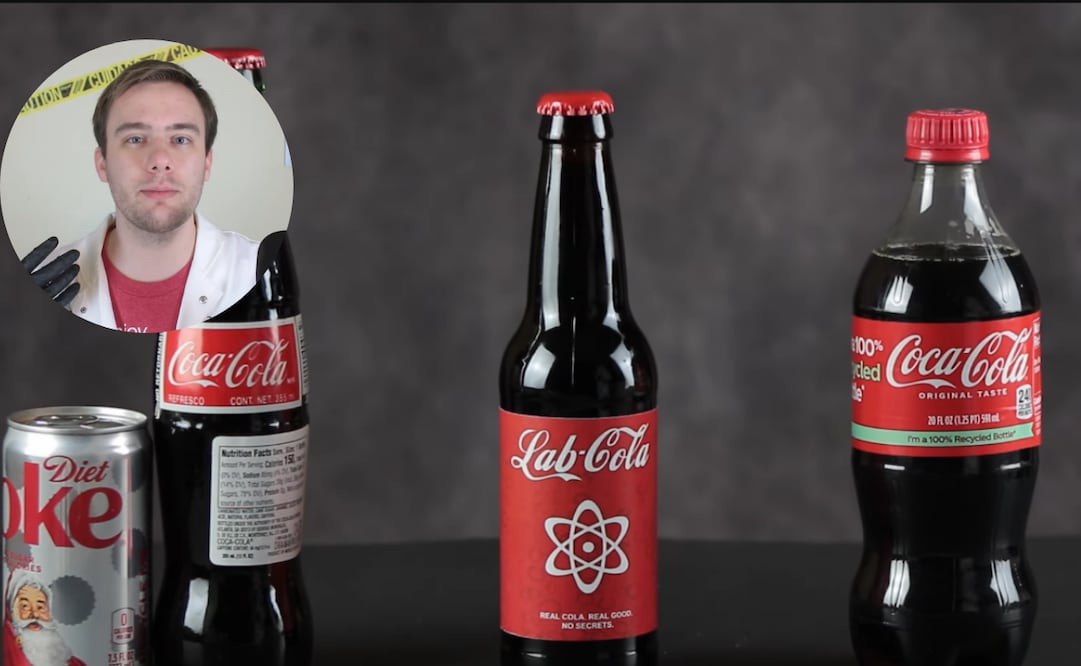 La fórmula de Coca-Cola, considerada uno de los secretos comerciales más resguardados del siglo XX, vuelve a estar en el centro de la conversación luego de que un youtuber afirmara haber replicado el sabor original mediante ingeniería inversa.
Foto: Captura de pantalla en YouTube