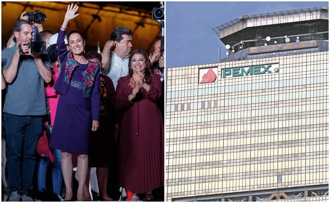 La próxima presidenta de México, Claudia Sheinbaum, heredará retos significativos en materia fiscal y la situación financiera de Pemex, dijo Fitch Ratings. Foto: Yaretzy M. Osnaya | EL UNIVERSAL