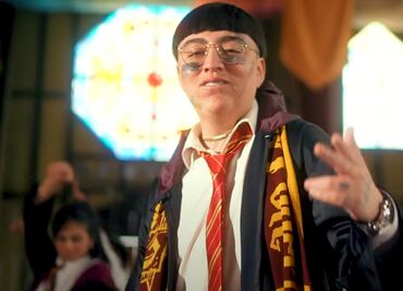 Dani Flow estrena canción vestido de Harry Potter tras polémica antifeminista y es criticado en redes