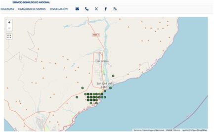 BCS registra sismo de 4.4 previo a Simulacro Nacional 2024; ocurrió en el Golfo de California