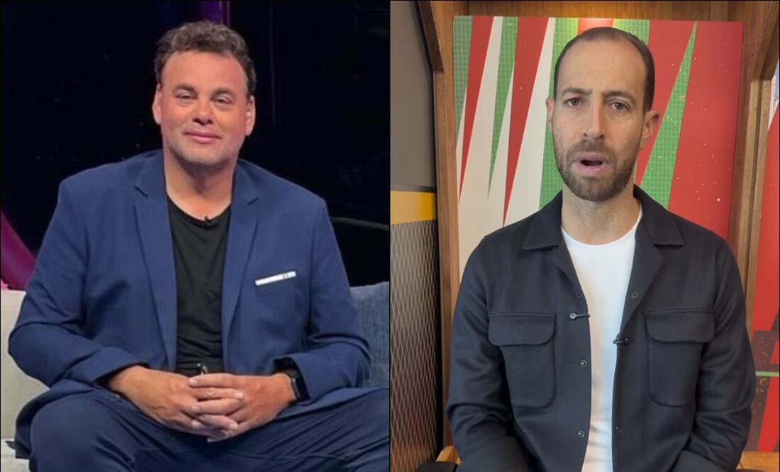 David Faitelson y Mauricio Ymay. FOTO: Especiales