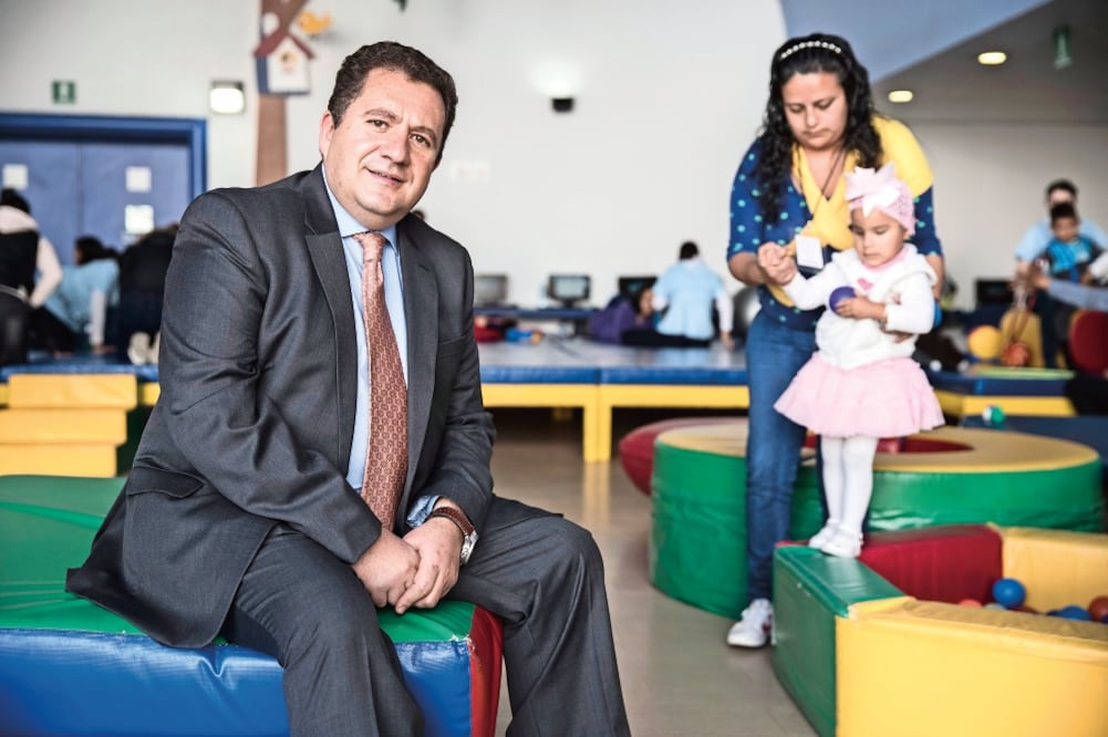 Entre las actividades del Teletón 2018 habrá una carrera, en la que los participantes saldrán de EU y acabarán en México, “los corredores entrarán sin un papel migratorio”, explica Alejandro Oseguera (CRISTOPHER ROGEL BLANQUET. EL UNIVERSAL)