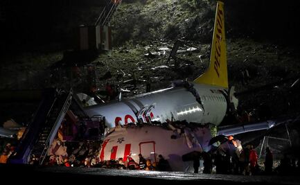 Al menos 52 heridos tras accidente de avión en aeropuerto de Estambul