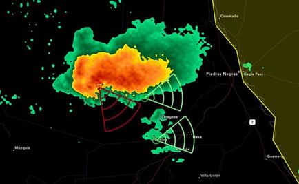 Alertan de posible tornado al norte de Coahuila