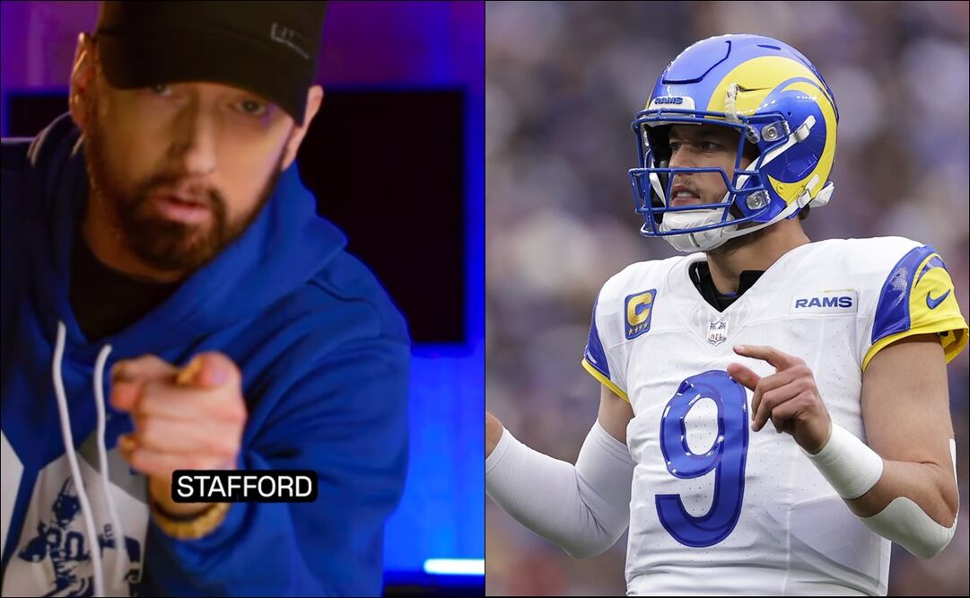 Eminem le envió un mensaje al mariscal de campo de los Rams / Foto: Especiales