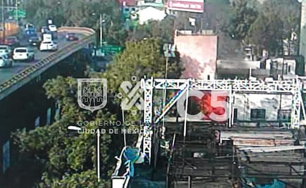 Registran incendio de departamento en Santa María la Ribera