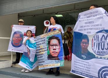 Familiares exigen a la FGJCDMX localizar a Luis Axel; “autoridades decían que se fue de vacaciones”