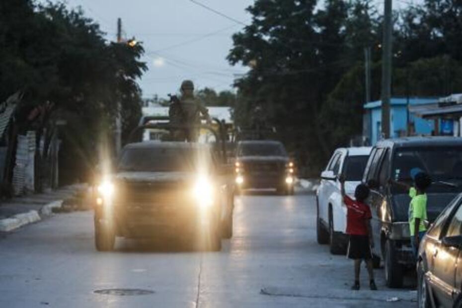Así es una jornada con militares que vigilan Reynosa