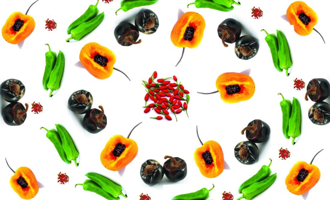 En los mercados encontrarás gran variedad de chiles frescos y secos