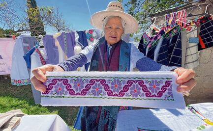 Las mujeres de Acambay rescatan el telar de cintura