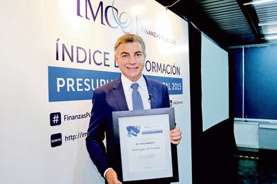 Puebla gana premio de transparencia