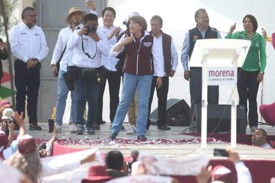 "Acabaremos con una larga noche"; Delfina va por quitarle el invicto al PRI en Edomex