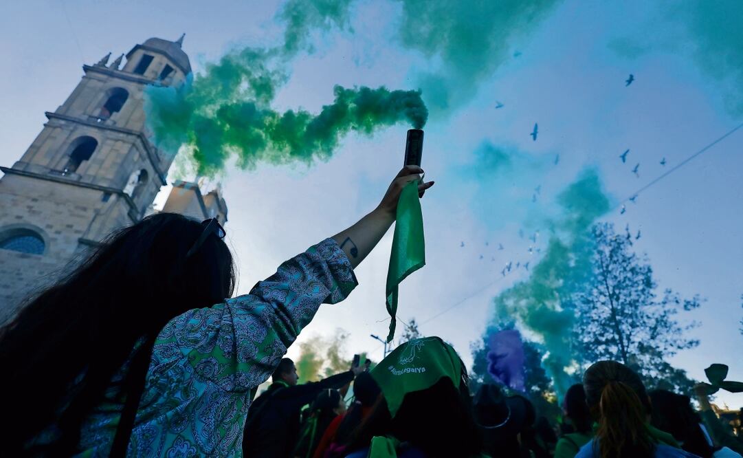 El pasado 25 de noviembre se aprobó la despenalización del aborto en el Estado de México. Foto: Felipe Gutierrez / EFE
