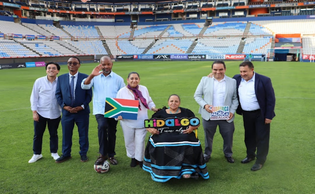 Hidalgo se alista para el Mundial 2026; delegación de Sudáfrica visitará cuatro municipios. Foto: Especial