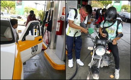 Maestros de la CNTE toman gasolineras y regalan combustible en Tuxtla Gutiérrez, Chiapas