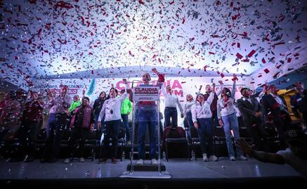 Sheinbaum adelanta que, de ganar elección presidencial, su festejo será en el Zócalo