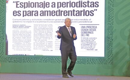 Falso que se indague y se vigile a periodistas: AMLO