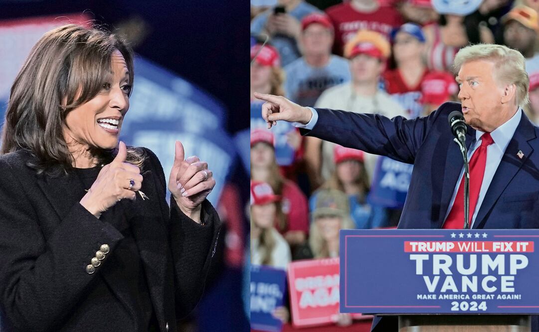 Las campañas presidenciales de Kamala Harris y Donald Trump gastaron dos mil 600 millones de dólares en anuncios desde marzo hasta el 1 de noviembre. Foto: Archivo/El Universal