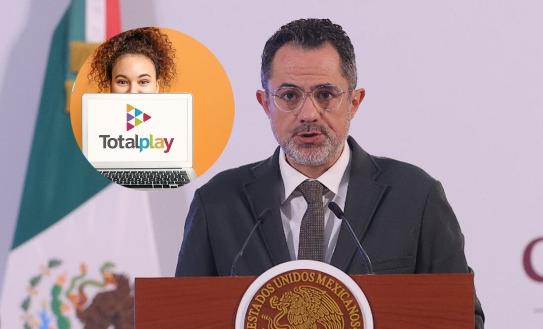 Iván Escalante en la mañanera de la presidenta Claudia Sheinbaum. Foto: Gabriel Pano/EL UNIVERSAL