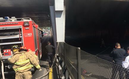 Se incendia automóvil en Circuito Interior